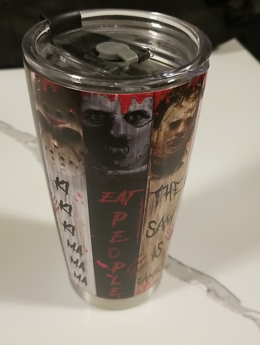 Horror Character Stainless Steel Travel Tumbler